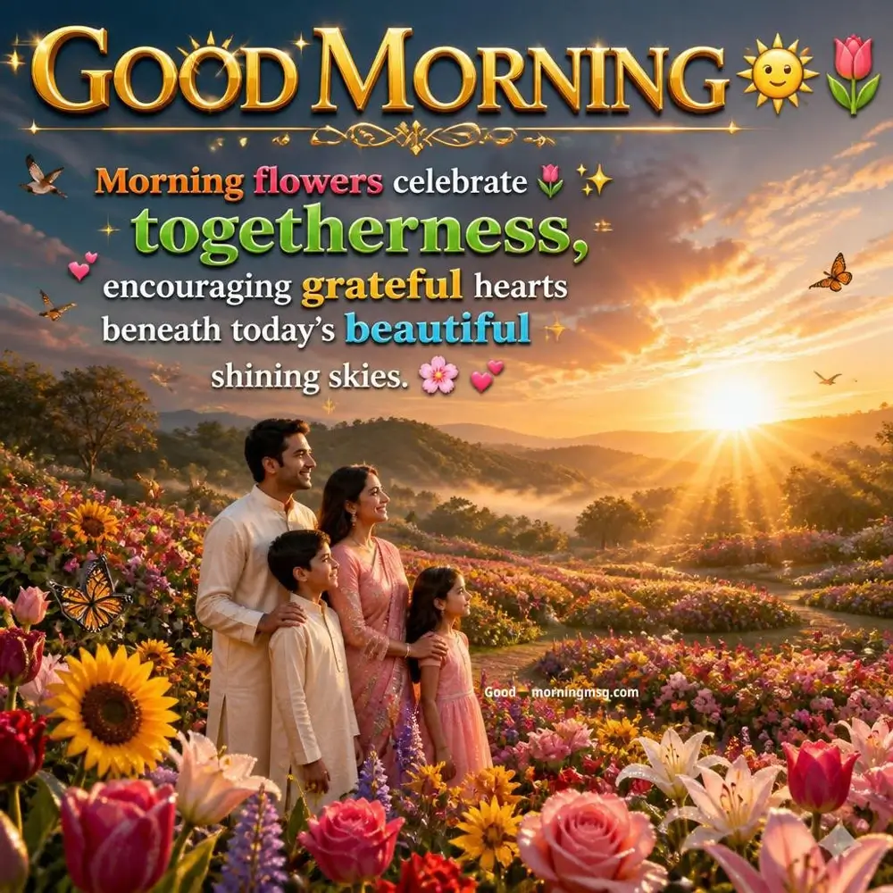 Good Morning With Flowers Images