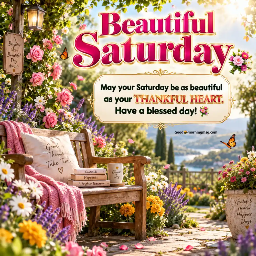 Good Morning. Saturday