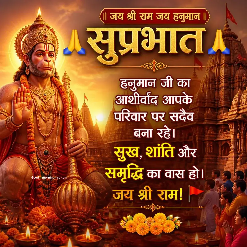 Hanuman Ji Ka Good Morning Photo
