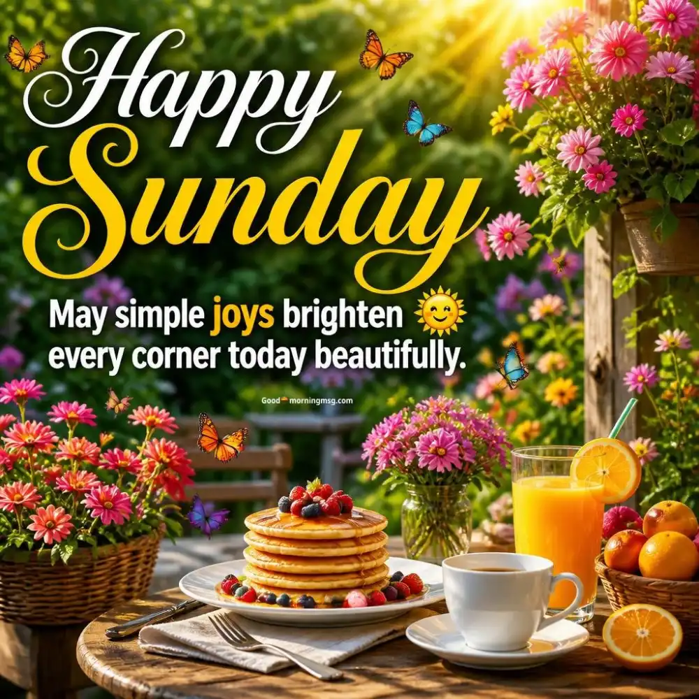 Happy Sunday Good Morning Images