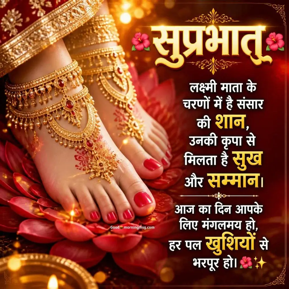 Jai Maa Laxmi Good Morning