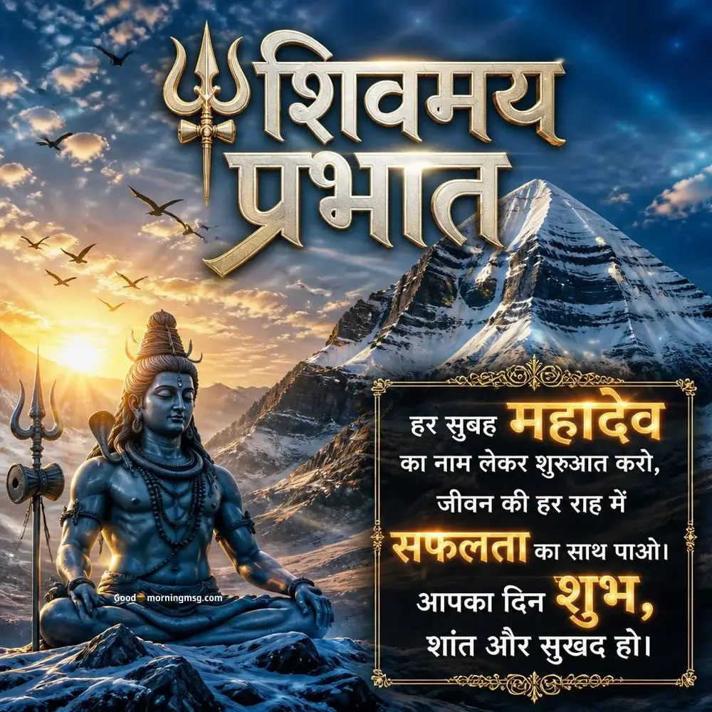 Lord Shiva Monday Blessings