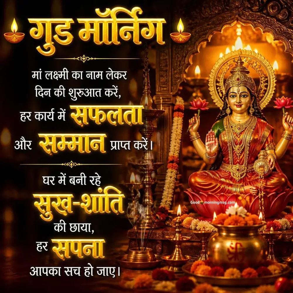 Maa Laxmi Morning