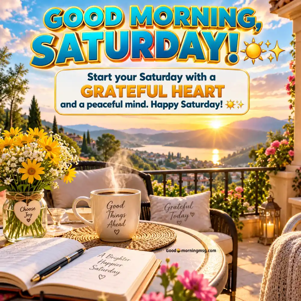 Saturday Morning Messages