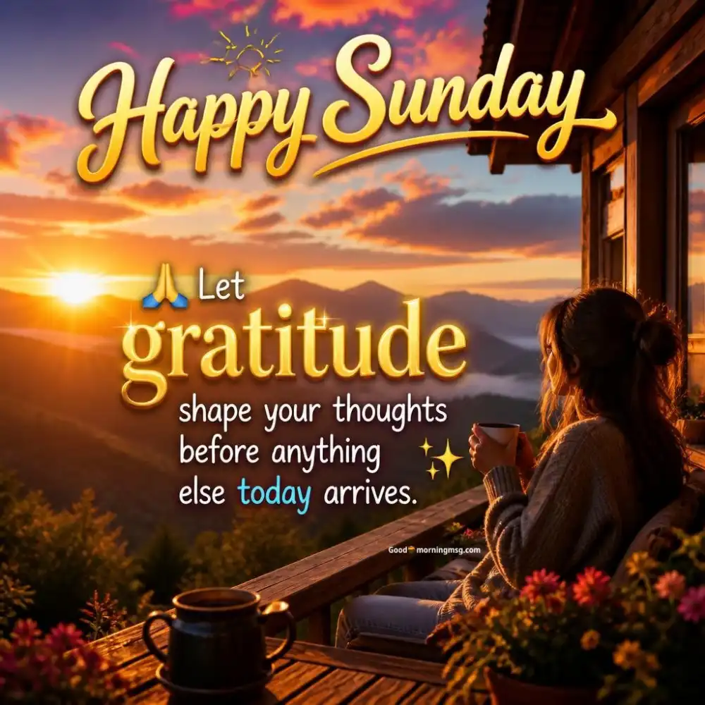 Sunday Morning Greetings And Blessings