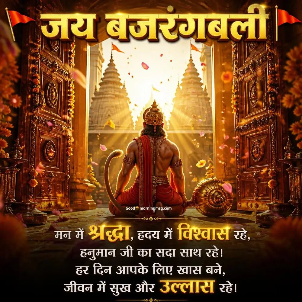 Suprabhat With Hanuman Ji