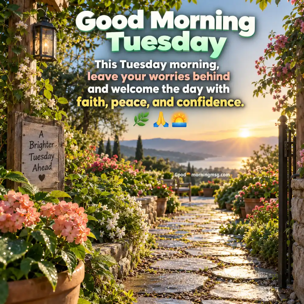 Thought Inspiration Good Morning Tuesday