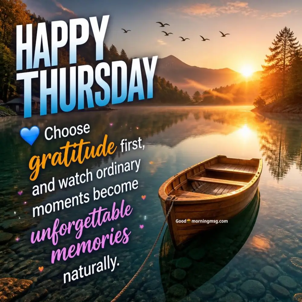 Thursday Good Morning Wishes And Blessings