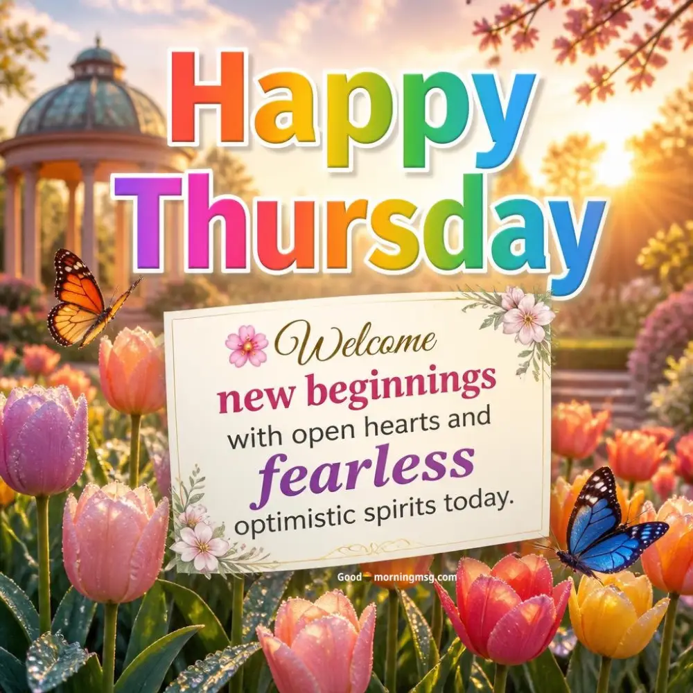 Thursday Morning Thursday Blessings