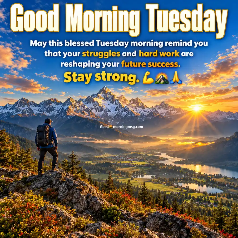 Tuesday Morning Blessings And Prayers