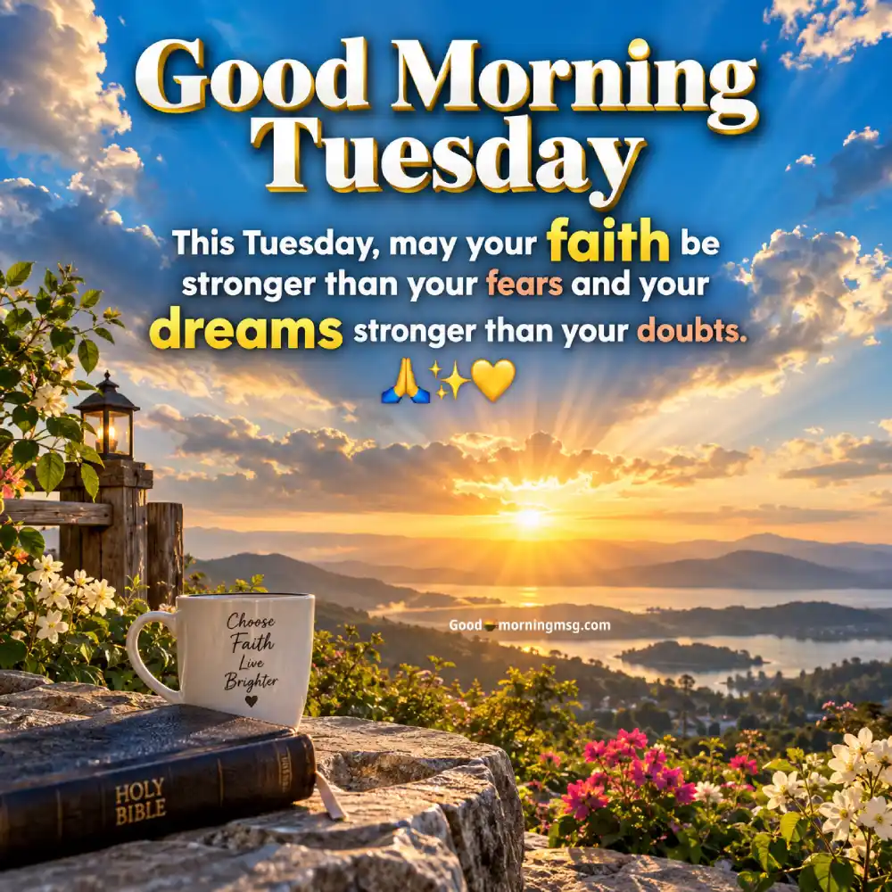 Tuesday Tuesday Blessings Good Morning