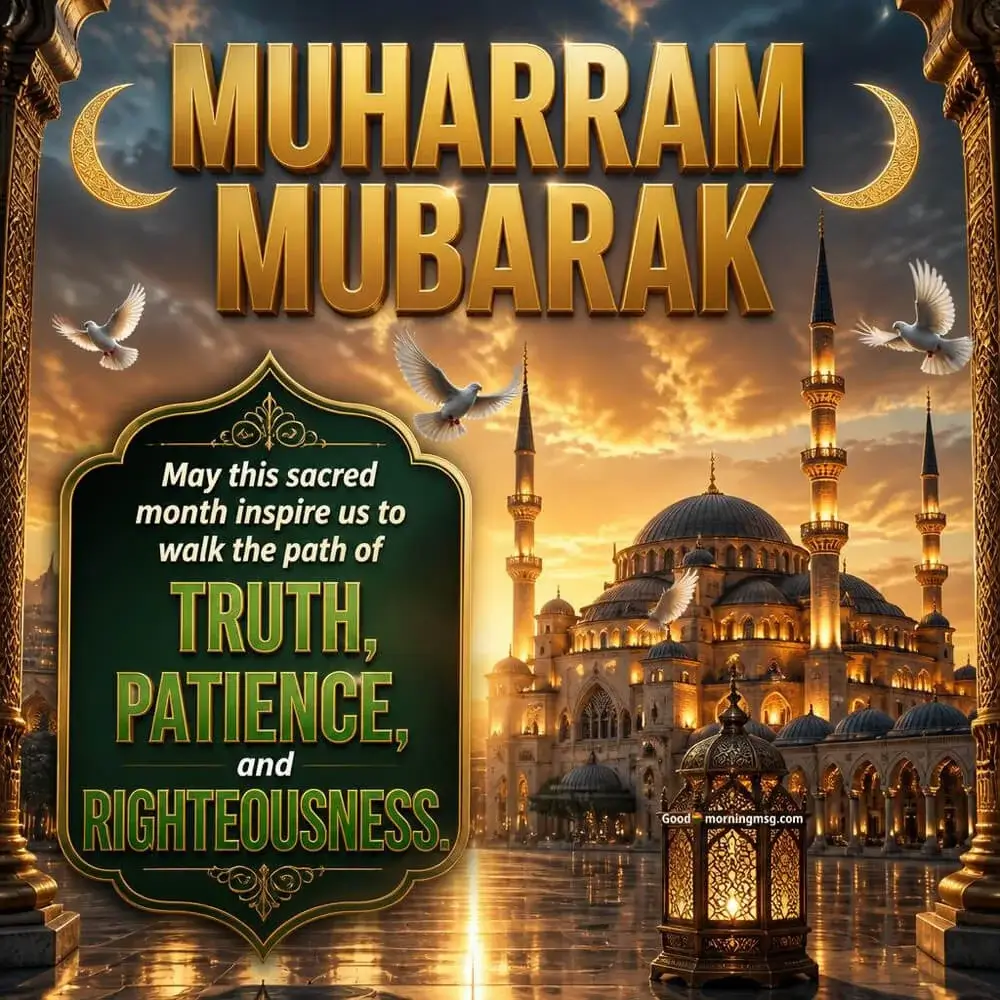 1st Muharram Mubarak Wishes Wallpapers And Greetings
