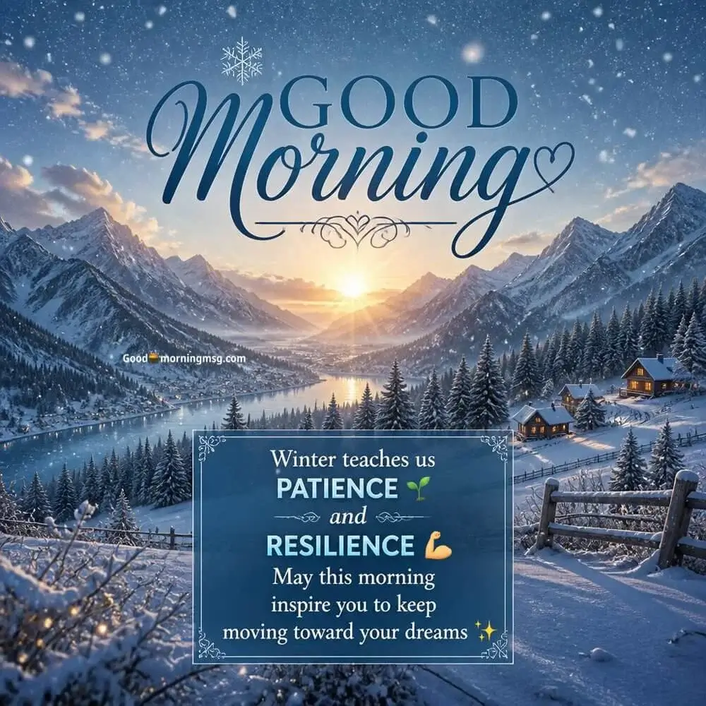 40+ Cozy Winter Good Morning Wishes For Chilly Days