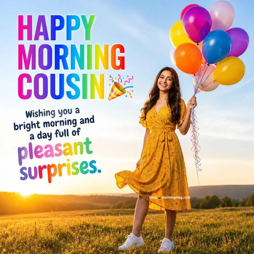 60+ Good Morning Cousin Blessings And Love Messages