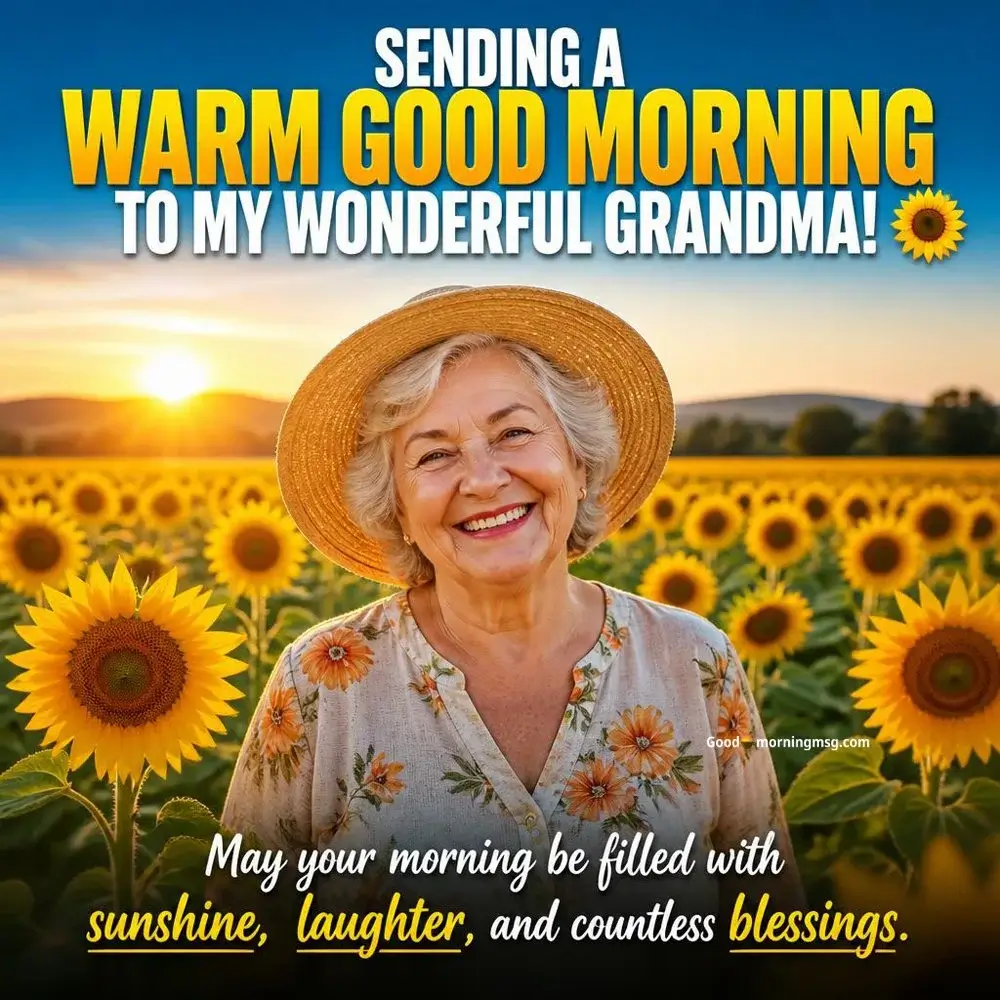 60+ Good Morning Grandma Images With Loving Quotes