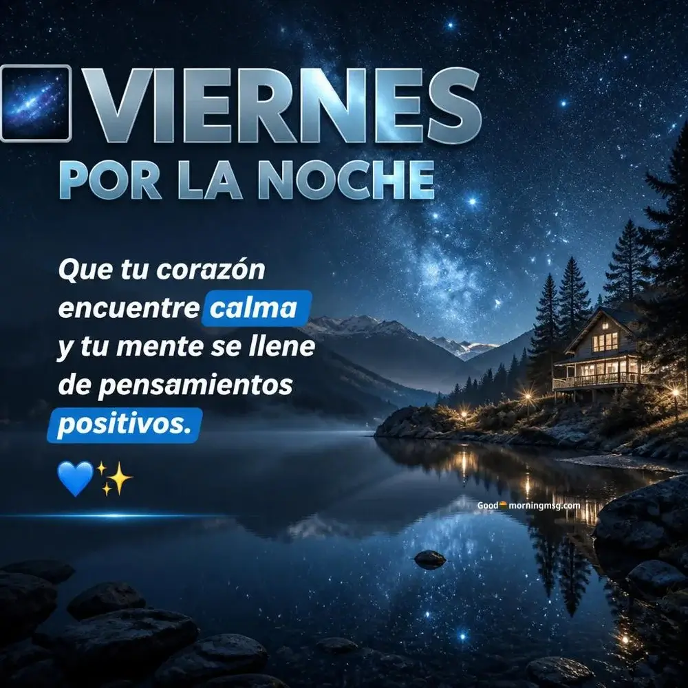 60+ Imágenes Y Frases De Feliz Noche De Viernes Que Inspiran