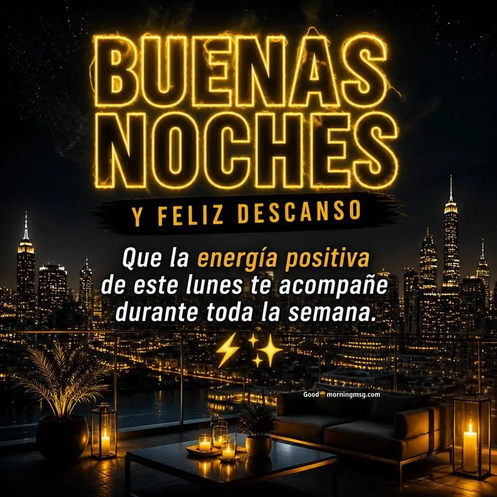 60+ La Mejor Colección De Buenas Noches Lunes Para Este Año
