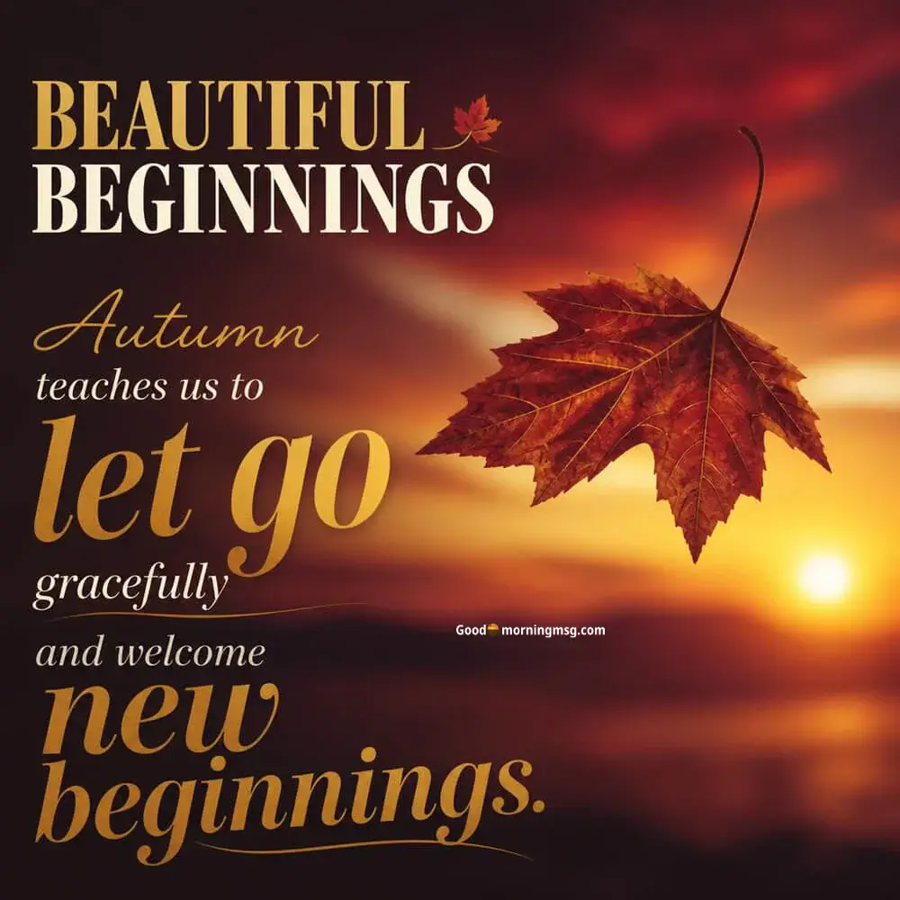 Animated Good Morning Fall Images