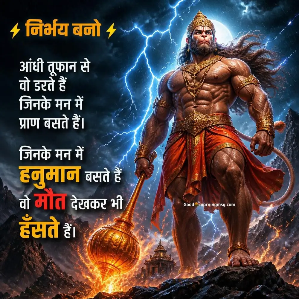 Anjaneyar Good Morning Images