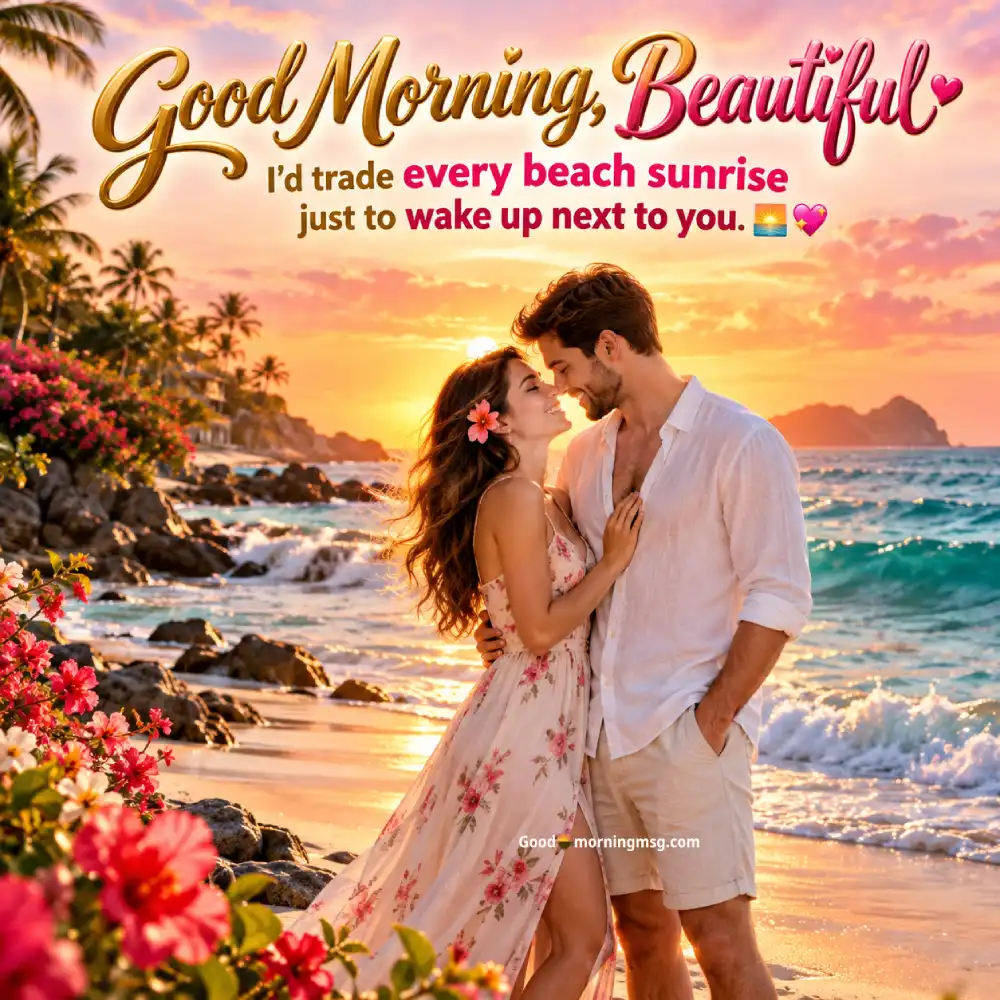 Beach Good Morning Sea