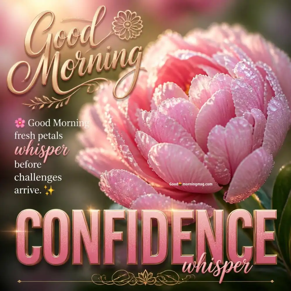 Beautiful Flower Good Morning Quotes