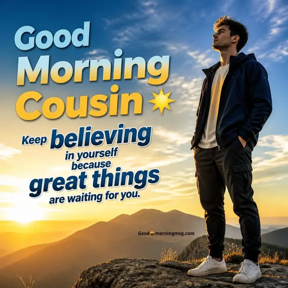 Beautiful Good Morning Cousins Images