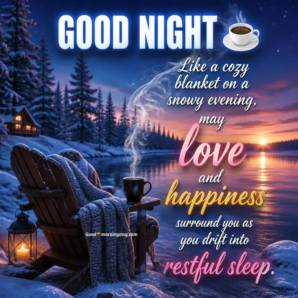 Beautiful Good Night Winter