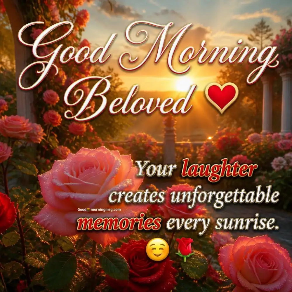 Beautiful Romantic Good Morning Love