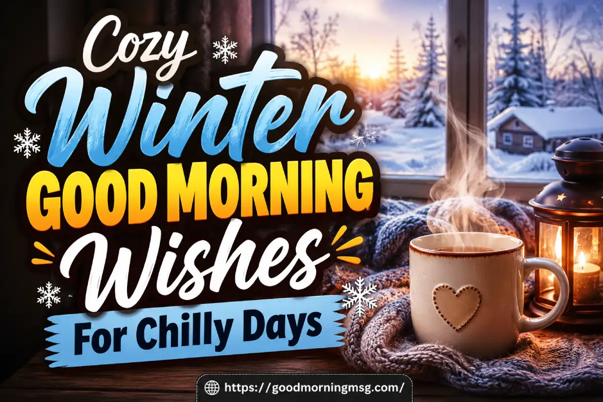 Beautiful Winter Good Morning Messages For Friends And Family