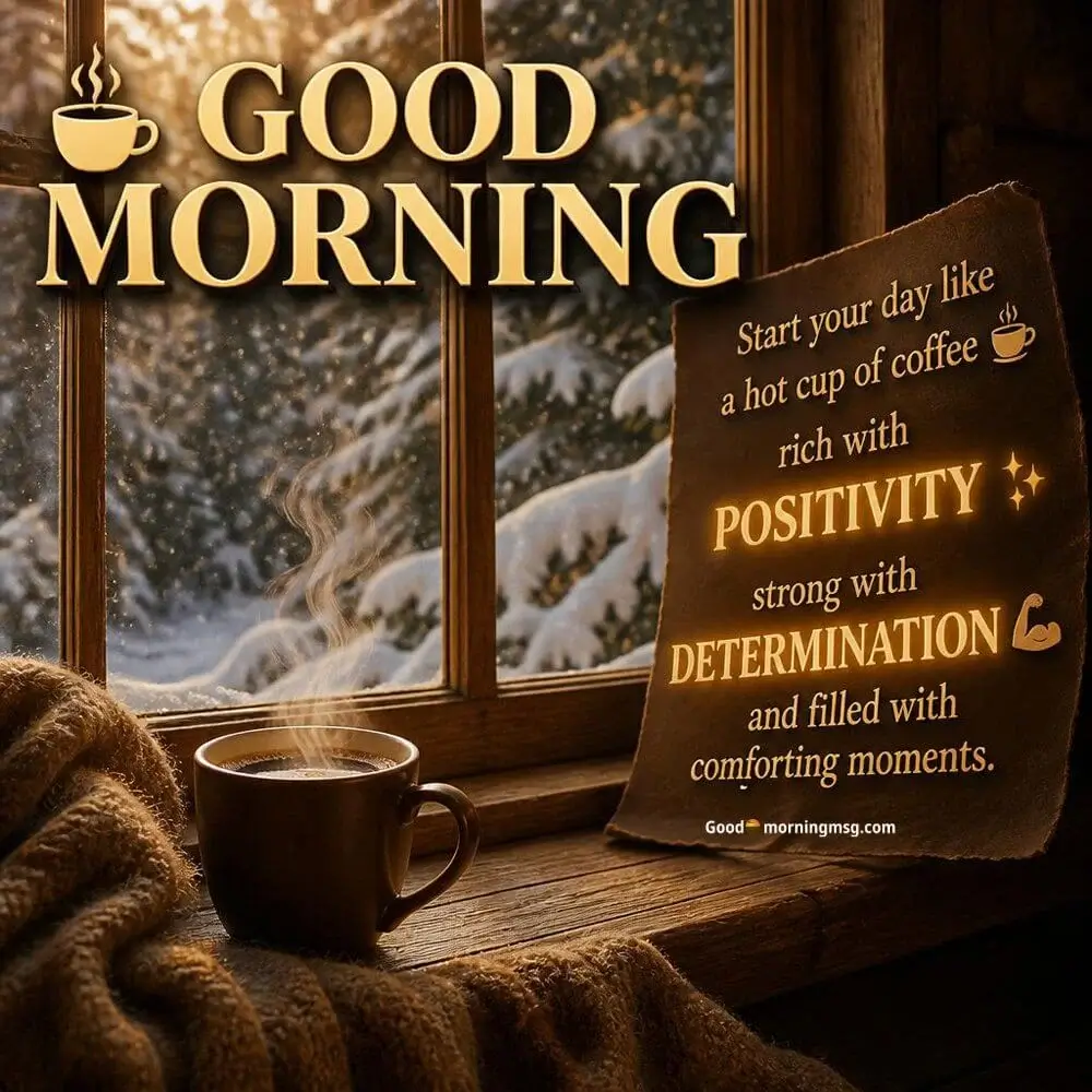 Beautiful Winter Good Morning