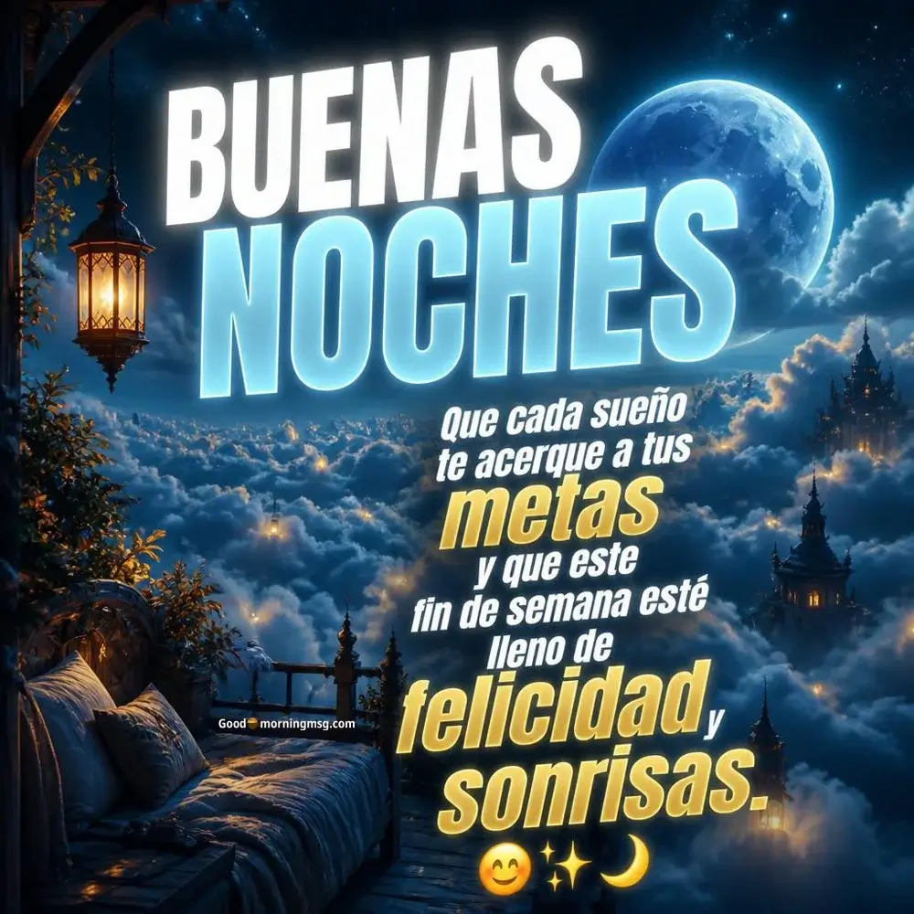 Buenas Noches De Viernes Feliz Descanso