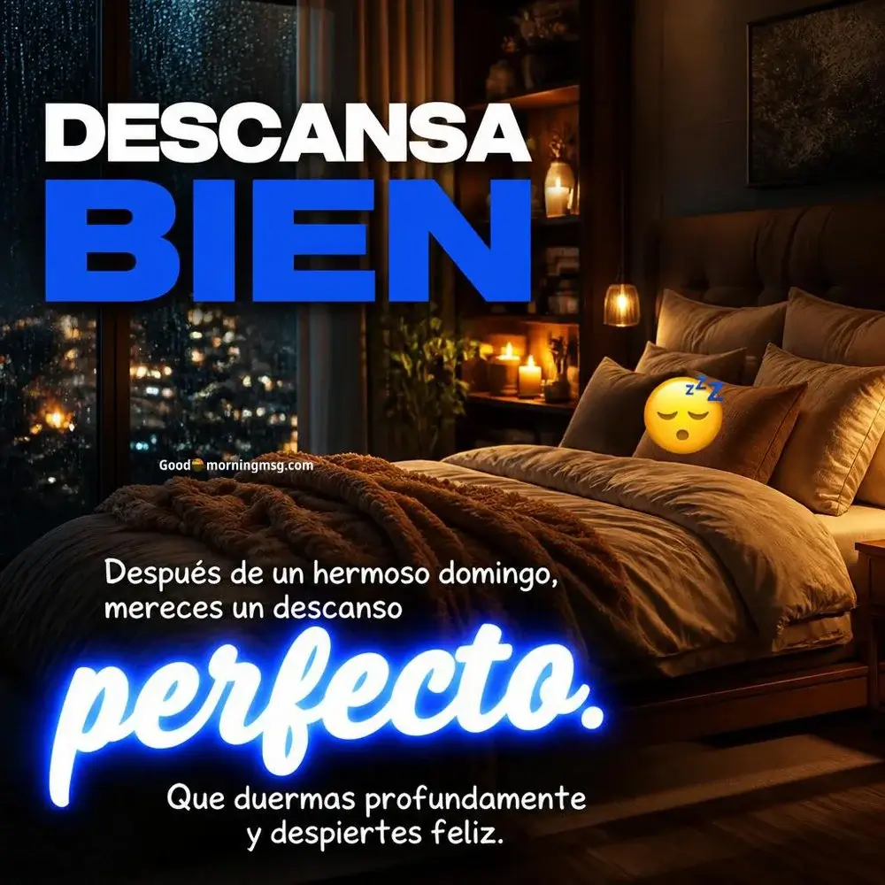 Buenas Noches Domingo Mi Amor