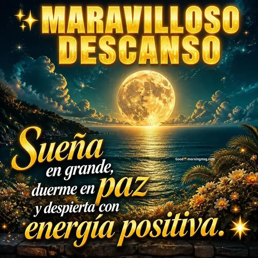 Buenas Noches Feliz Sábado