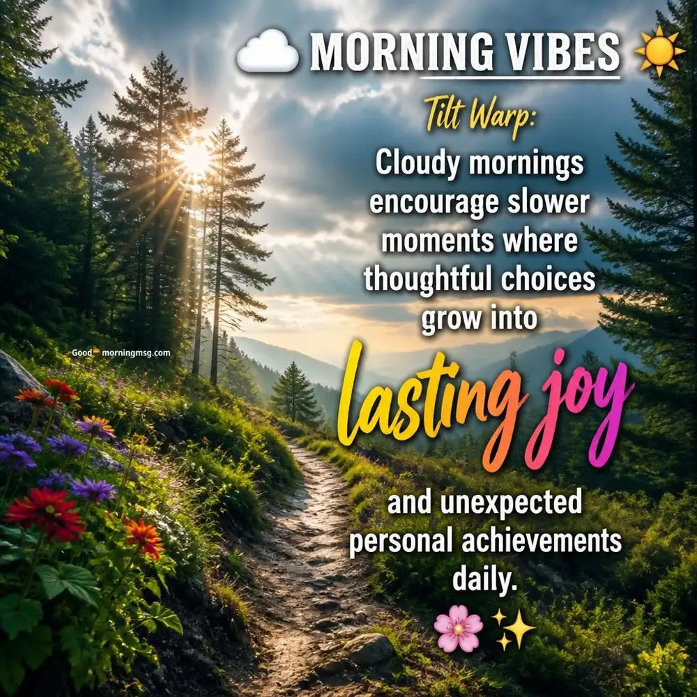 Cloudy Good Morning Quotes