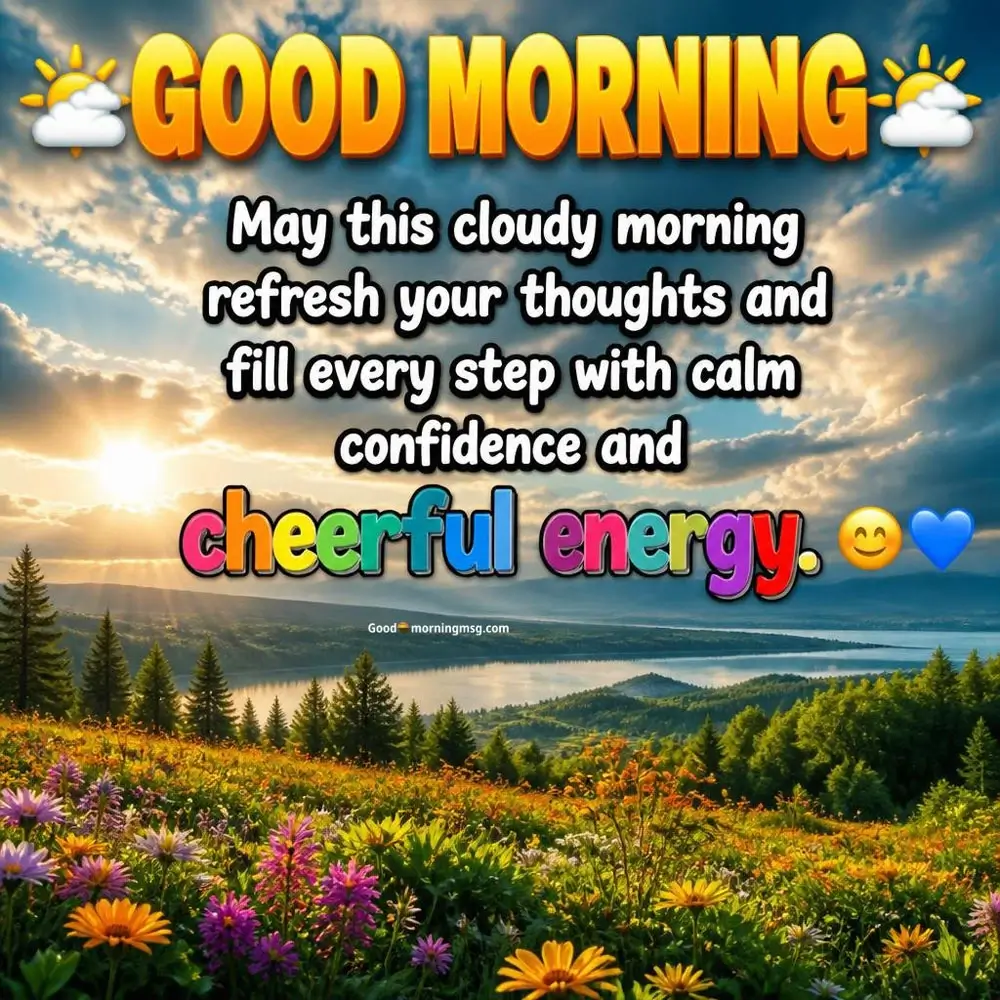 Cloudy Good Morning