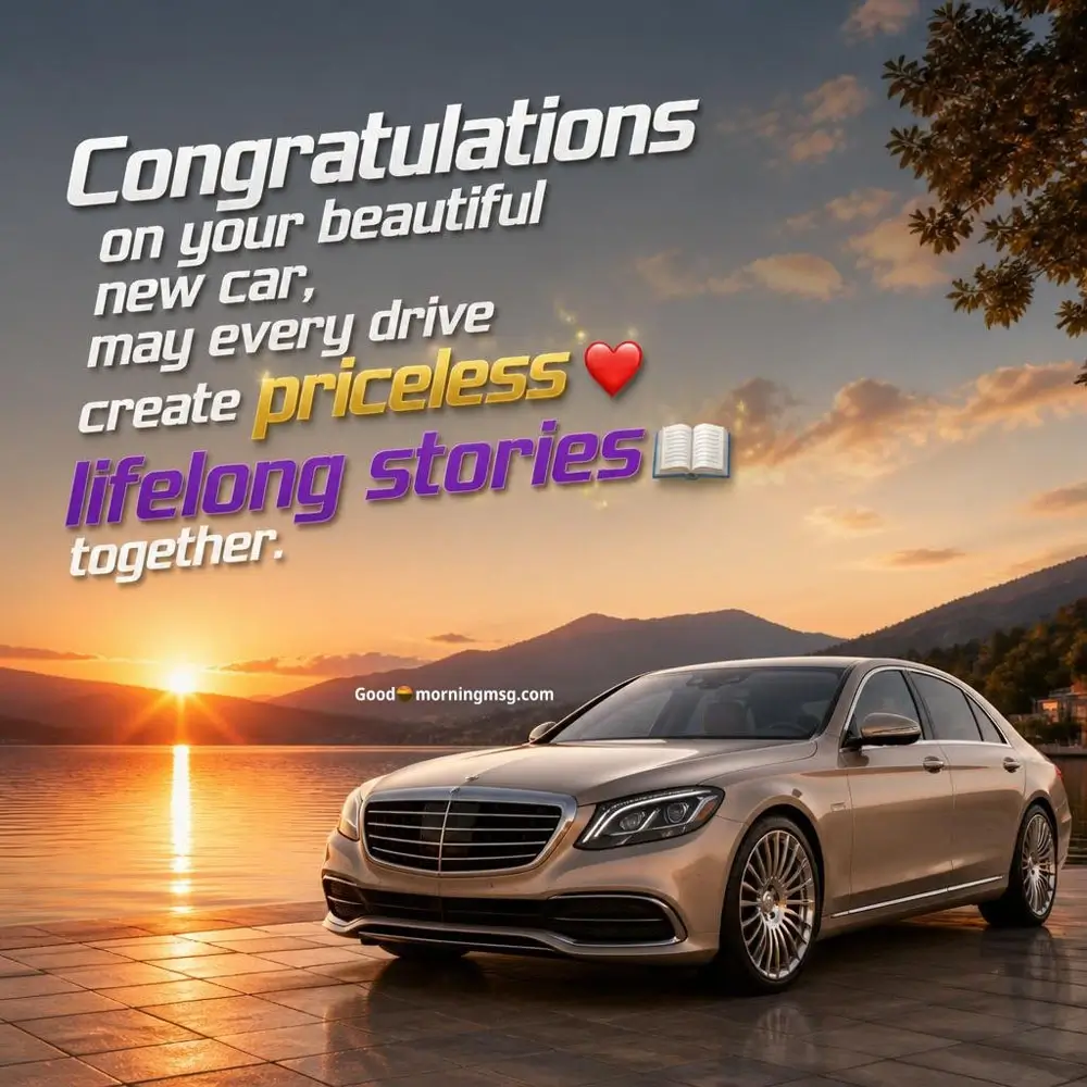 Congratulation For New Car Wishes
