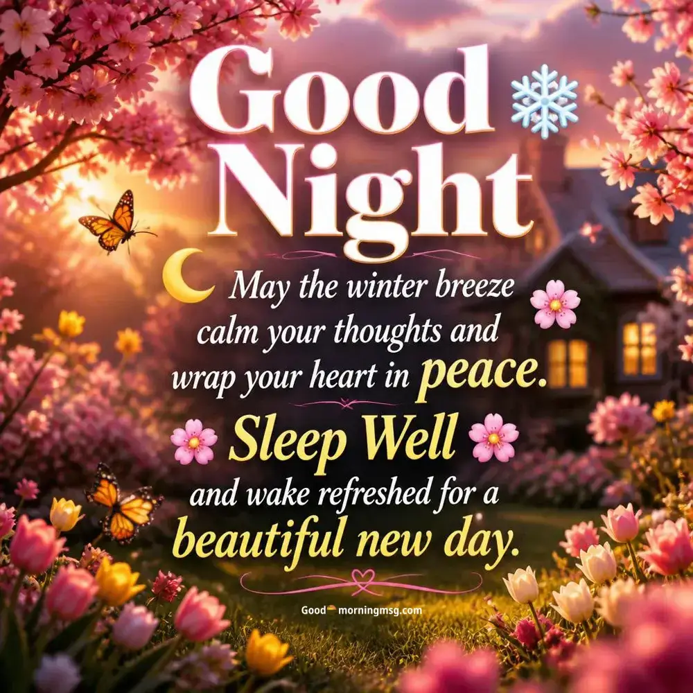Cozy Good Night Cold Weather