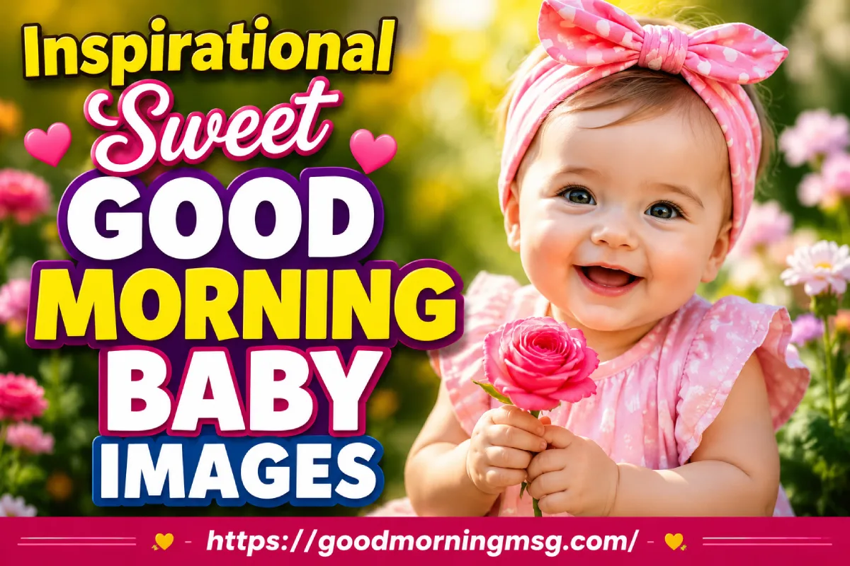 Cute Good Morning Baby Girl And Baby Boy Wishes To Brighten Days