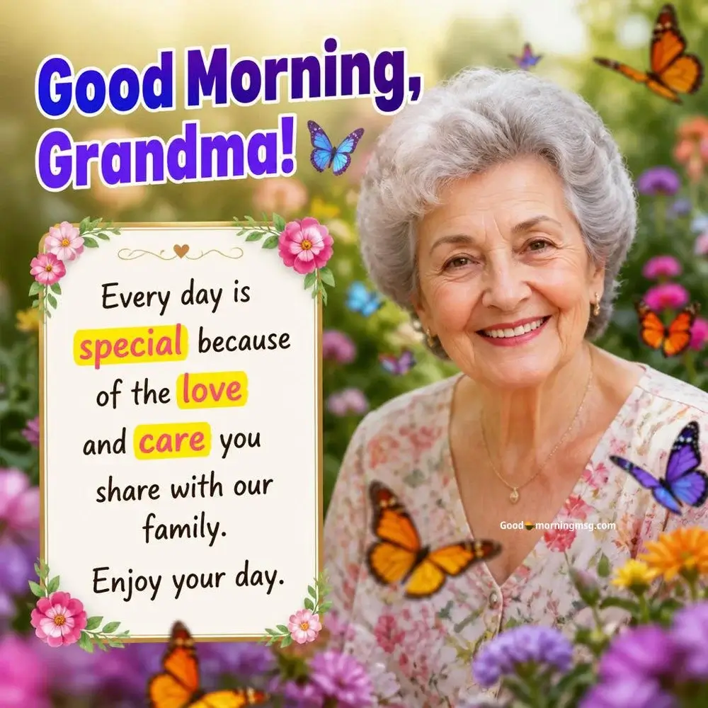 Cute Good Morning Grandma