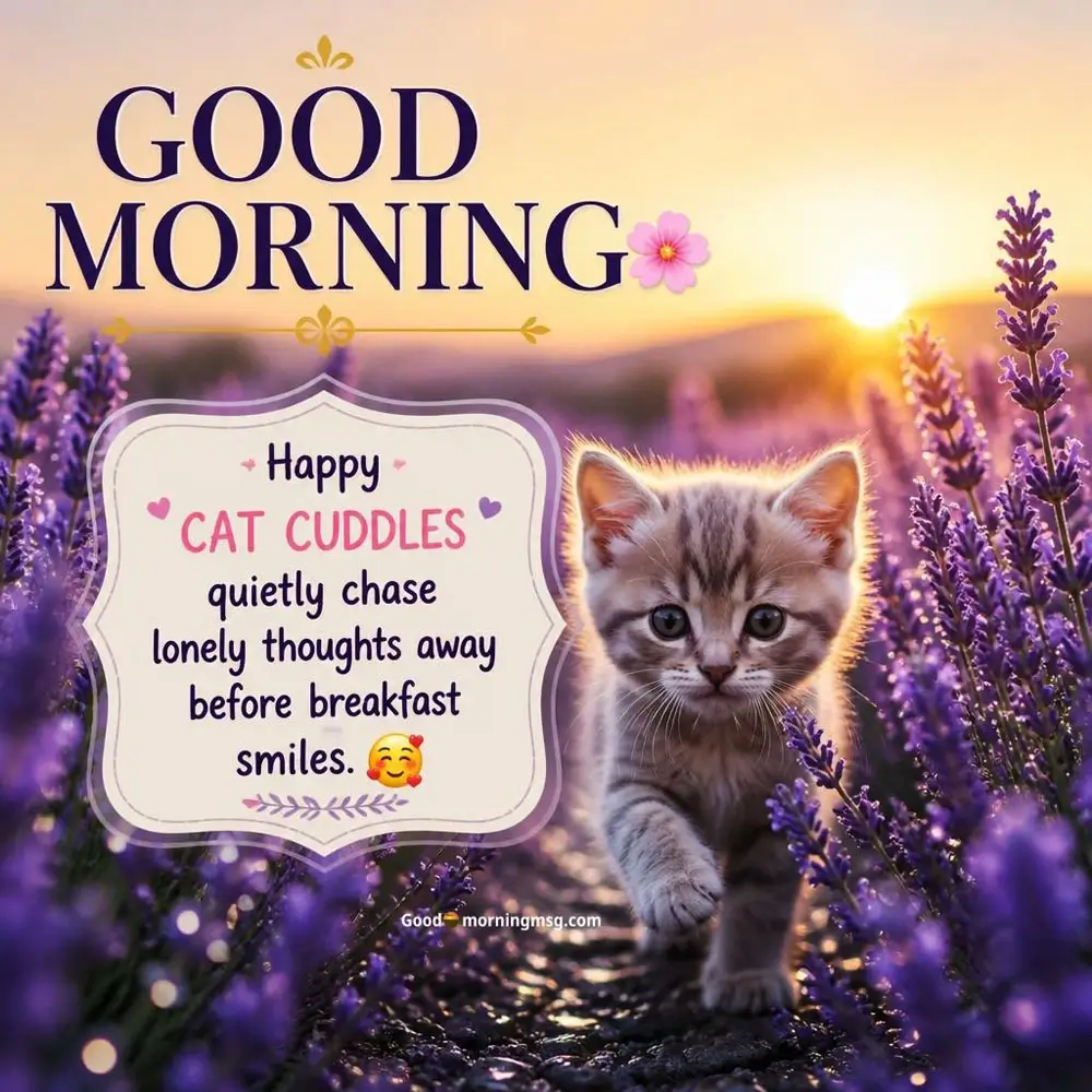 Cute Good Morning Kitten