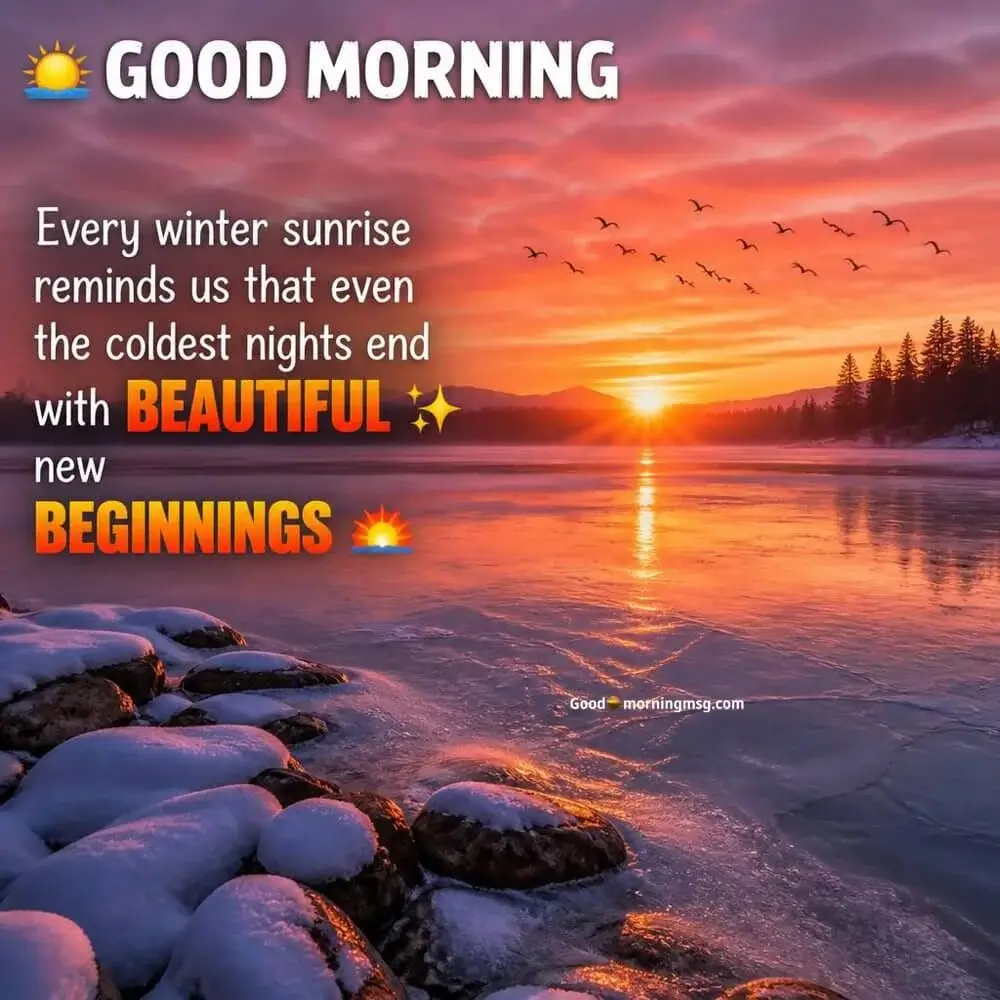Cute Good Morning Winter Images