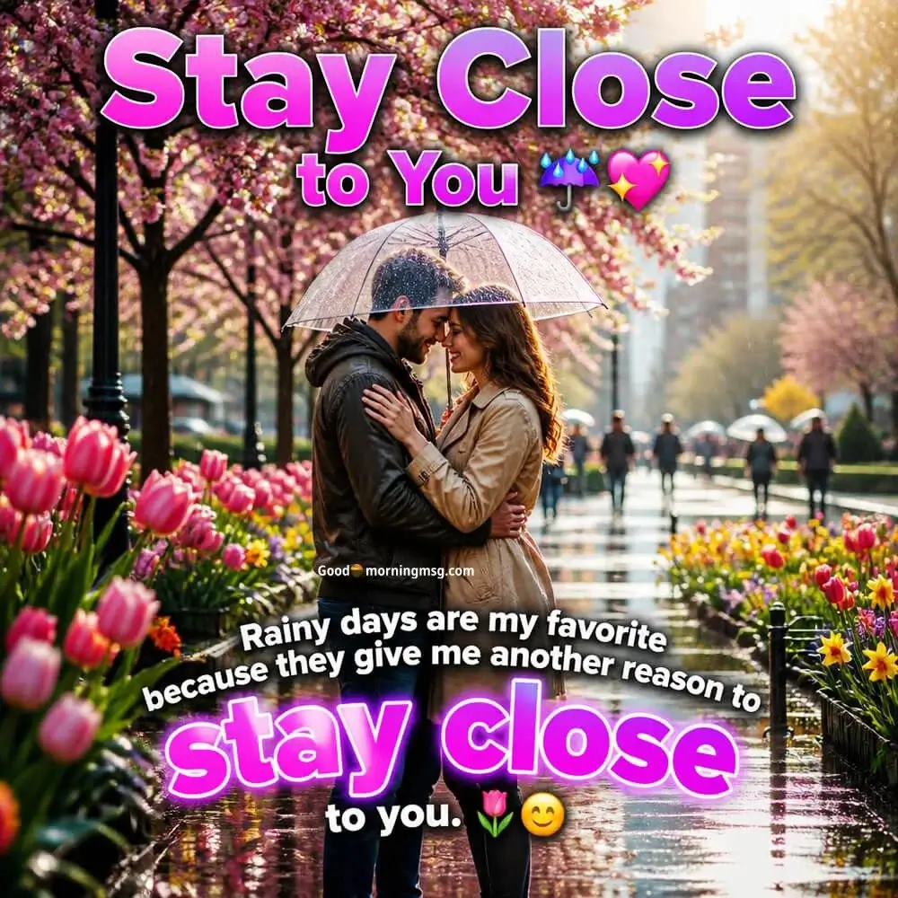 Cute Rain Love Quotes