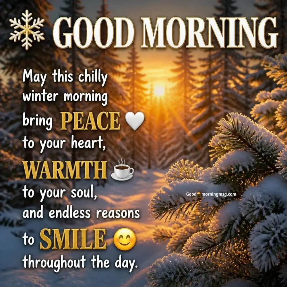 Cute Winter Good Morning