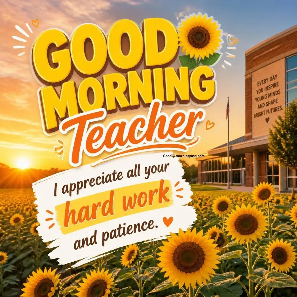 Female Teacher Good Morning Teacher Images