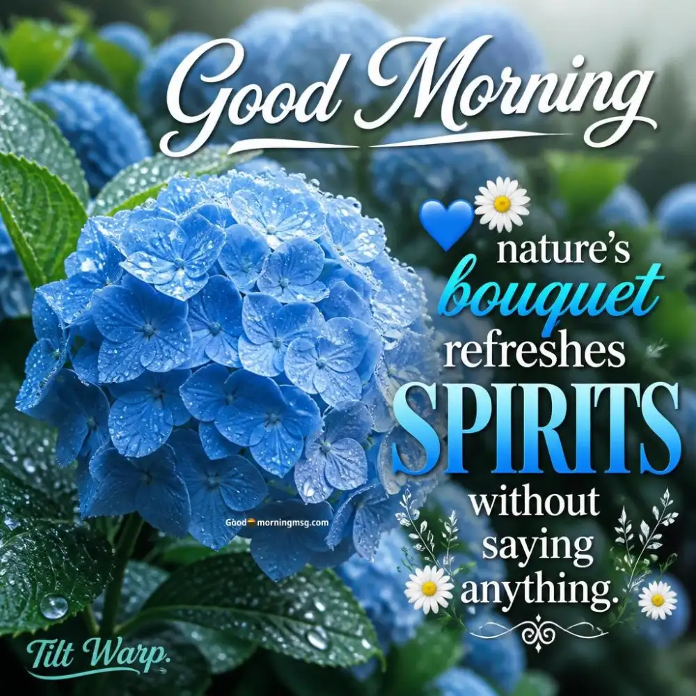 Flower Beautiful Message Good Morning