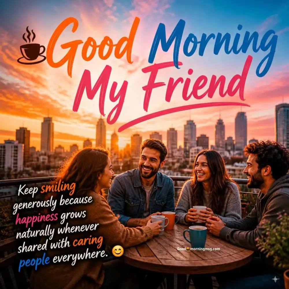 Friend Good Morning Friend