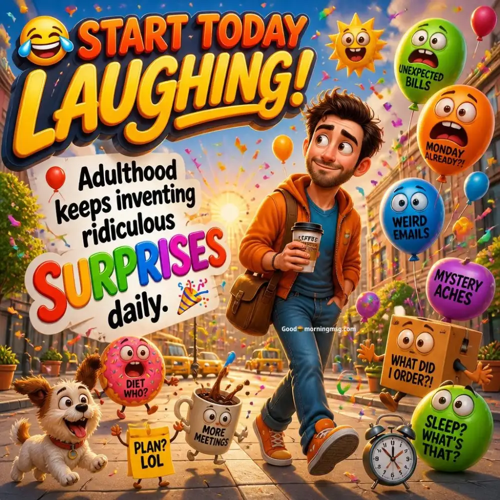 Funny Good Morning Wishes