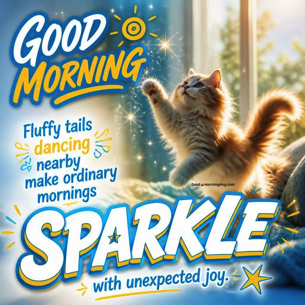 Good Morning Cat Love