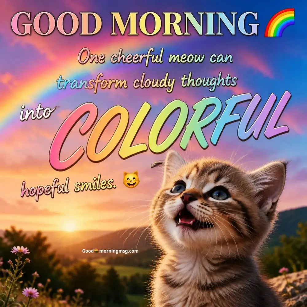 Good Morning Cat Quotes