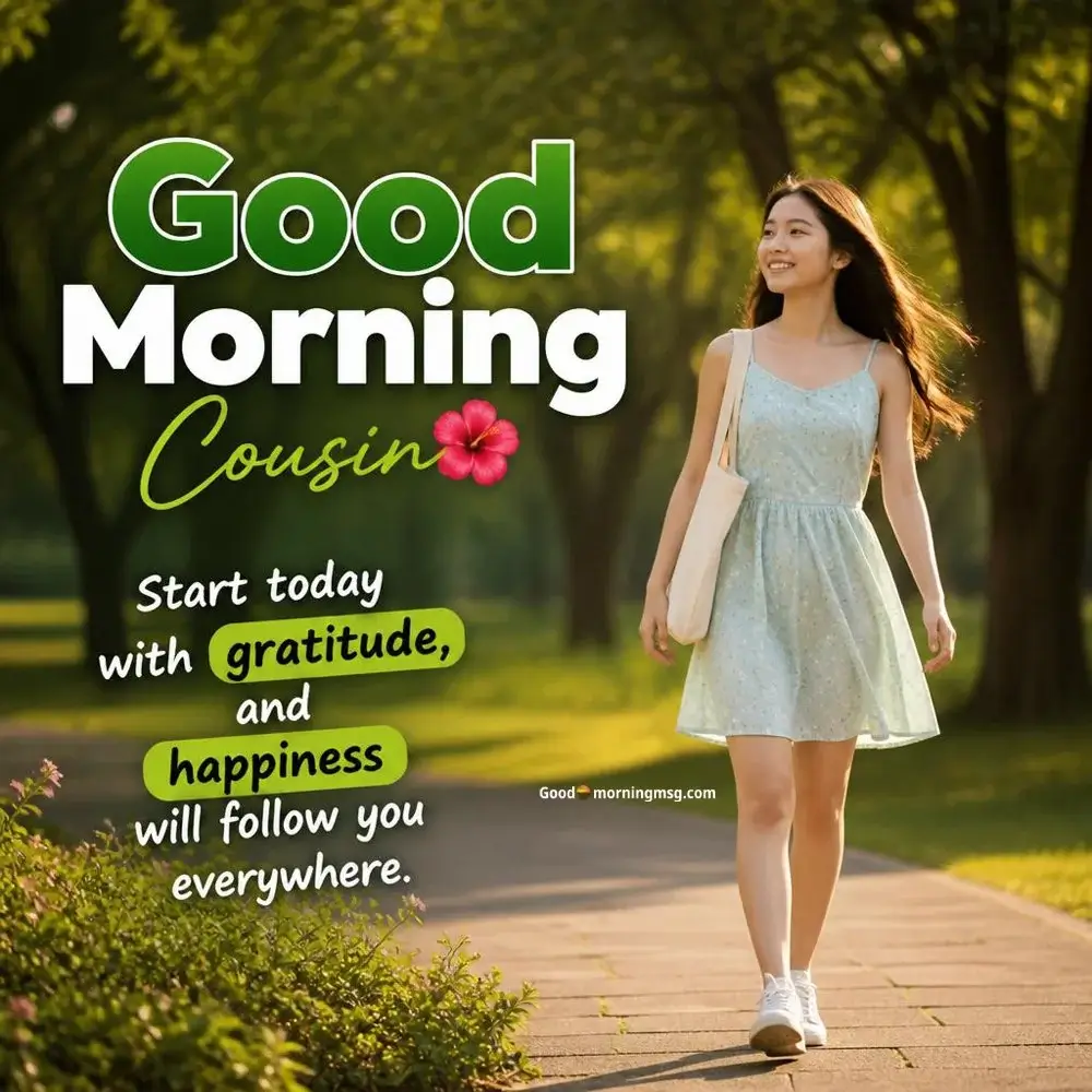 Good Morning Cousins Images